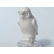 Part 40232 White Owl Large, Rounded Features 